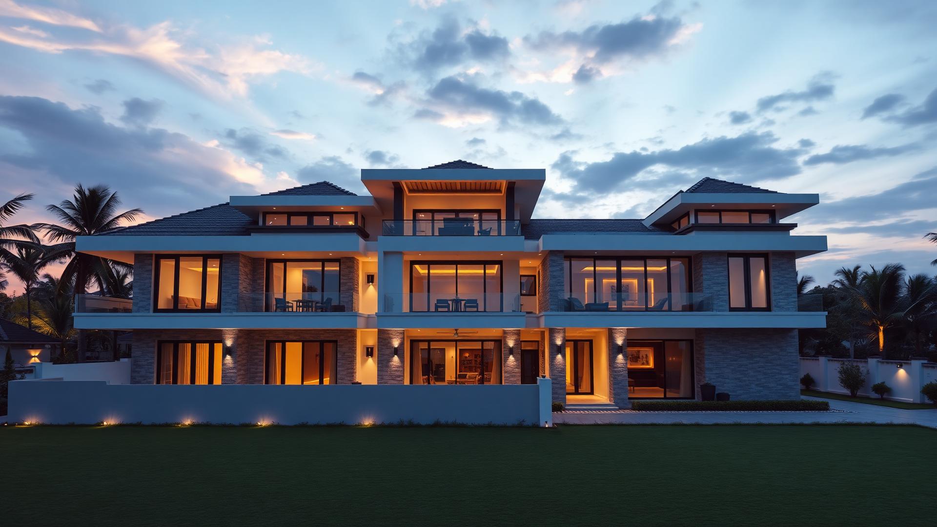 Contemporary villa built by TROVE PROPERTY in Chennai